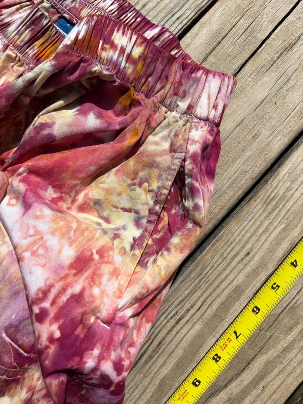 Old Navy Ice Dyed A-Line Midi Skirt - Picture 5 of 5